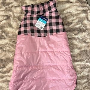 Pink dog coat size XXL